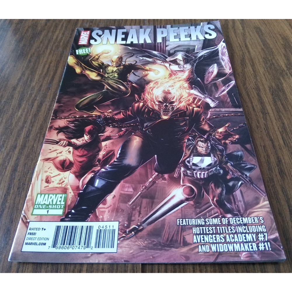 Marvel Sneak Peeks #1 February 2011 Marvel Comics